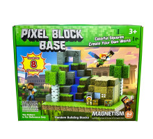 Магнітний конструктор Pixel Block Base на 83 деталі (RDF-954)