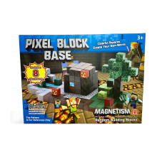 Магнітний конструктор Pixel Block Base на 123 деталі (RDF-959)