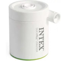 Електричний насос для надування Intex 66637 (200 л/хв, портативний електричний, підключення USB)