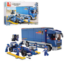 Конструктор Sluban Racing Team Автоформула на 641 деталь (M38-B0357)