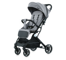 Дитяча прогулянкова коляска-книжка Bambi M 5727-1 FLASH Silver Gray від народження до 4 років