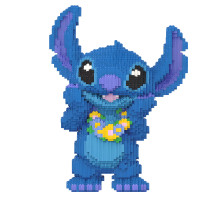 Дитячий конструктор Magic Blocks Стіч з квітами 4600 деталей (8175)