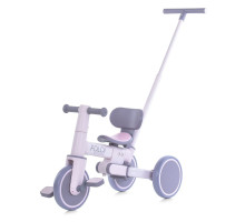 Багатофункціональний дитячий велосипед ME 1202 FOLDI Lavender 3в1 з батьківською ручкою