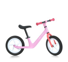 Дитячий біговел PROFI KIDS MBB 1042 PU PINK — легка нейлонова рама, 12" PU колеса, для малюків 2–5 років