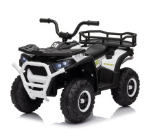 Дитячий електроквадроцикл Bambi Racer M 6127EBLR-1(24V) з шкіряним сидінням, EVA-колесами та Bluetooth