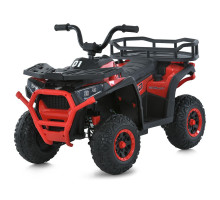 Дитячий електроквадроцикл Bambi Racer M 6127EBLR-3(24V) з шкіряним сидінням, EVA-колесами та Bluetooth