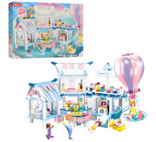 Конструктор Sluban Girl's Dream Аквапарк на 938 деталей (M38-B0929)