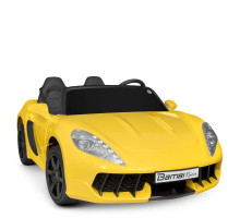 Дитячий електромобіль Bambi Racer M 4055AL-6 двомісний, 24V, шкіряне сидіння, гумові колеса, до 100 кг