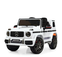Дитячий електромобіль джип M 4179EBLR-1, 2 мотори, 12V / 16000 об/хв, до 25 кг, білий