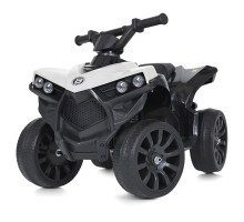 Дитячий електричний квадроцикл Bambi Racer M 5054EL-1, до 25 кг, 4,5AH, 6V, 3 км/год, білий