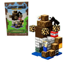 Магнітний конструктор Minecraft "Сторожовий пост" на 61 деталь (T9908)