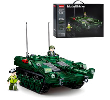 Конструктор Sluban Model Bricks Танк на 692 деталі (M38-B1010)