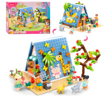 Конструктор Sluban Girl's Dream Табір на 341 деталь (M38-B1088)