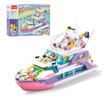 Конструктор Sluban Girl's Dream Катер на 1108 деталей (M38-B1167)