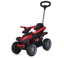 Каталка-толокар 3 в 1 Bambi Racer M 5782EBLR-3 червоний квадроцикл з музикою, світлом, Bluetooth, MP3, USB і TF
