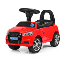 Дитяча каталка-толокар Bambi Racer з музикою та світлом червона (M 3147A-3)