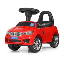 Дитяча каталка-толокар Bambi Racer з музикою та світлом червона (M 3147B-3)