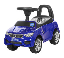 Дитяча каталка-толокар Bambi Racer з музикою та світлом синя (M 3147B-4)
