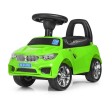 Дитяча каталка-толокар Bambi Racer з музикою та світлом зелена (M 3147B-5)