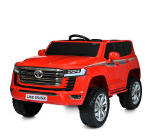 Електромобіль джип Toyota Land Cruiser M 6146EBLR-3 з пультом управління червоний