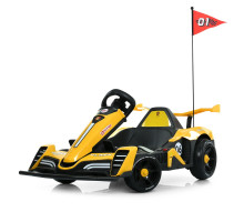 Електрокарт Bambi Kart M 6147EBLR-6(24V) з пультом керування жовтий