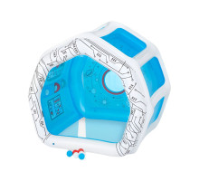 Ігровий центр BW 52632 з 6 м’ячиками, 125×105×117 см, від 2 років