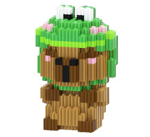 Дитячий конструктор Magic Blocks Капібара на 200 деталей (KP-01)