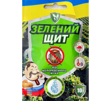 Інсектицид Зелений Щит шипуча таблетка від колорадського жука (10 г)