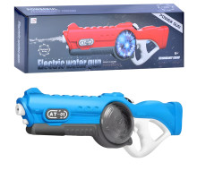 Водяний бластер Electric Watergun на акумуляторі з підсвіткою блакитний (11128)
