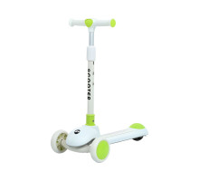 Дитячий самокат Mini JR3-126-GR з музикою та підсвіткою, 3 PU-колеса