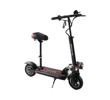 Електросамокат Best Scooter BS-90711 з сидінням, 800Вт, акумулятор 48V15Ah, 10" надувні колеса, складаний