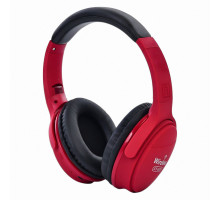 Навушники FG231109035P-1, Bluetooth, вбудований акумулятор, до 10 метрів, червоні