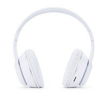 Навушники FG231219005D, Bluetooth, до 10 метрів, TF (microSD), автономне прослуховування музики, білі