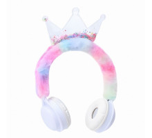 Навушники FG240430009Q, плюшеві, Bluetooth 5.0, дальність дії до 10 метрів, 6-8 годин роботи, білі