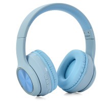 Навушники HZ-BT623, Bluetooth 5.0, до 10 метрів, ємність 400 мАг, 20-20 000 Гц, 32 Ом, сині