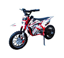 Електричний мотоцикл-пітбайк Corso SE-961158, 1000W, акумулятор 48V 12Ah, для дітей та підлітків, червоний