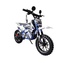 Електричний пітбайк Billgery BLG-036078, двигун 1000W, акумулятор 36V 12Ah, синій
