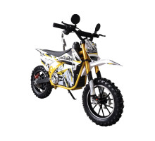 Електричний пітбайк Billgery BLG-025067, двигун 1000W, акумулятор 36V 12Ah, жовтий