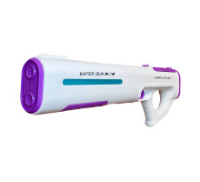 Водяний пістолет Electric Watergun на батарейках фіолетовий (66610)