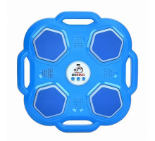 Боксерський набір MS 4650 з акумулятором, 3 режимами швидкості, Bluetooth, підсвіткою та музикою, блакитний