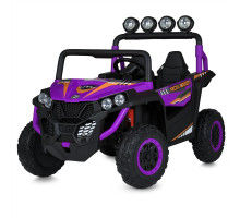 Дитячий електромобіль джип Bambi Racer M 6058EBLR-9(24V) з чотирма двигунами по 90 Вт, фіолетовий