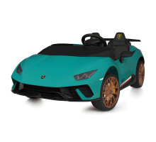 Дитячий електромобіль Lamborghini на пульті керування та сигналом на кермі Bambi M 5020EBLR-5(24V)
