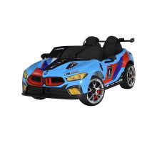 Дитячий спортивний електромобіль BMW для двох із пультом керування Bambi M 5849EBLRS-4(24V)