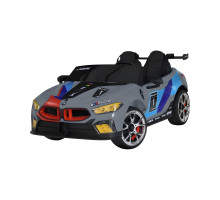 Дитячий спортивний електромобіль BMW для двох із пультом керування Bambi M 5849EBLRS-11 (24V)