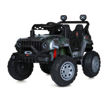 Електромобіль для дітей M 4960EBLRS-18, джип 4x4, 12V, з батьківським пультом, м'якими колесами