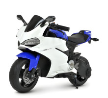 Дитячий електромотоцикл Ducati з світлом фар та підсвічуванням Bambi M 4262EL-1-4