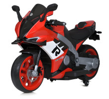 Дитячий електричний мотоцикл Ducati на акумуляторі з USB музикою та додатковими колесами Bambi M 6013EL-3(24V)