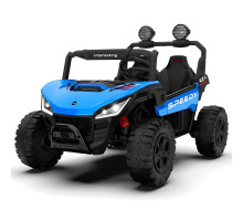 Дитячий електромобіль джип Баггі ( 4мотор45W, 2аккум12V7AH, USB, EVA, BLUETOOTH) Bambi M 6205EBLR‑4 синій