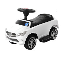 Каталка-толокар M 3503C-1 з батьківською ручкою та музикою для малюка, біла