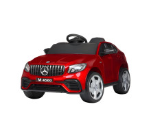 Дитячий електромобіль Mercedes на радіокеруванні із звуковими ефектами Bambi M 4560EBLRS-3 Червоний